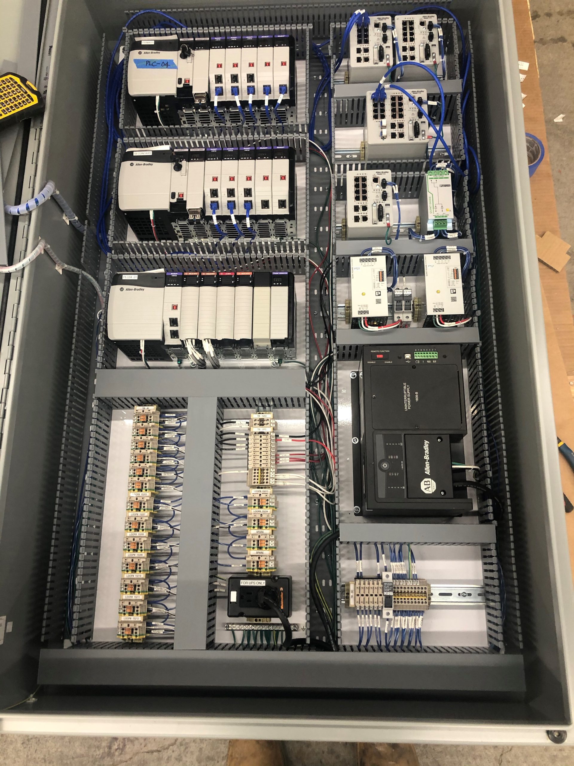 Redundant PLC Panel Design